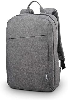 Lenovo Casual Laptop Backpack B210 - 15.6 inch - Padded Laptop/Tablet Compartment - Durable and Water-Repellent Fabric - Lightweight - Grey