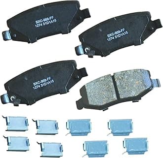 BENDIX SBC1274 Stop By Brake Pad, 4 Pack
