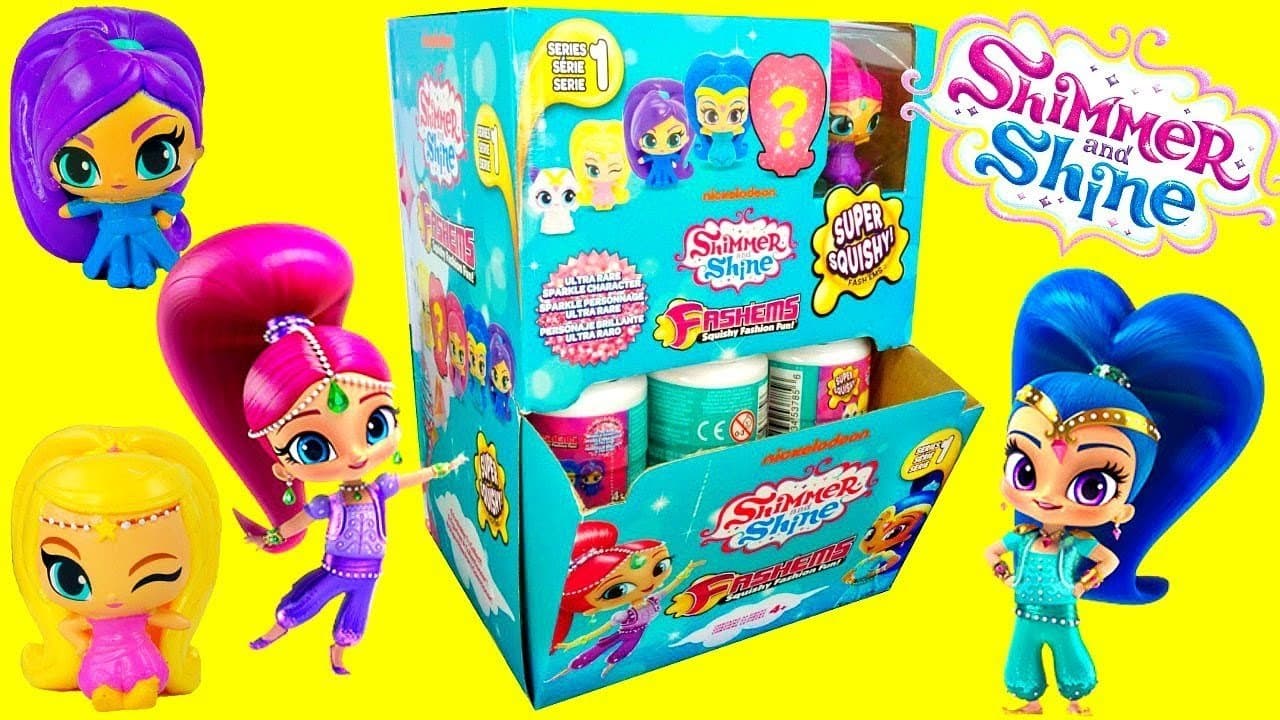Basic Fun Shimmer and Shine Miniature-Toy-Figures