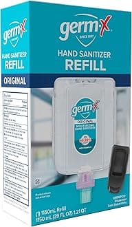 Hand Sanitizer Refill Pod, 1150mL, Compatible with OmniPod Dispenser, No Rinse Moisturizing Formula with Vitamin E, Less Drying and Non-Sticky