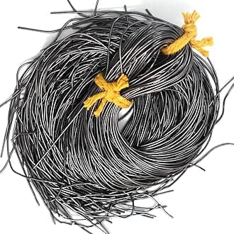 Embroiderymaterial Dapka For Aari, Zardosi Embroidery & Jewellery Work,1MM, Smooth Finish, Antique Silver Color(100 Gram)