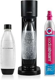 sodastream Gaia Black Sparkling Water Machine