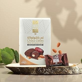 Al Wathba Chocolates Dates 150gm (Dark Chocolate)