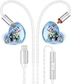 AudiovanceEarphones Vibes 202ML, Light Blue