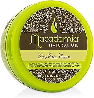 Macadamia Natural Oil Deep Repair Masque, Deep Nourishment, Ultra Conditioning & Hair Restoration, Ideal For All Hair Types, 236ml