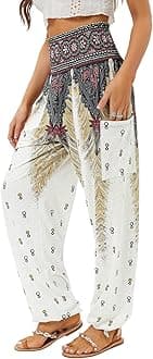 womens Boho Palazzo Slacks