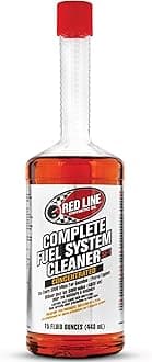 Red Line 60103 SI-1 Complete Fuel System Cleaner - 15 Ounce- Fuel Injector Cleaner and Carburetor Cleaner for Corrosion Prevention and Injector, Valve, and Combustion Chamber Deposit Removal