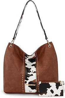 Hobo Bag for Ladies Shoulder Handbags with Back Pocket