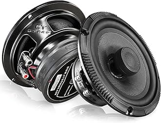 CT Sounds Meso 6.5” 300 Watt 2-Way Premium Coaxial Car Speakers, Pair