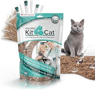 Kit4Cat 2lb Hydrophobic Litter at Home Cat Urine Sample Collection Kit 1 bag