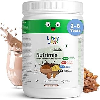 Nutrition Powder Chocolate Flavor 400 grams | Health & Nutrition Drink for Young Kids (2+ Years) | With Goodness of - Ragi, Bajra, Jaggery, Dates, Almond, Walnuts, & Oats