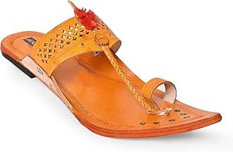 Kolhapuri Chappal for Men | Leather Slippers | Kolapuri Chapal - CS-AB-Parent A13