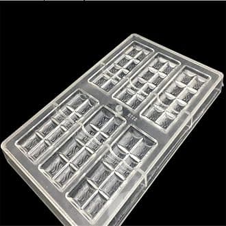 VAK Chocolate Bar Mold Polycarbonate Jelly Chocolate Moulds Candy Candy Ice Making Tray Pastry Baking Dish Baking Tray Bakeware Pan Mold Cake Decoration Tool Kitchen Accessories