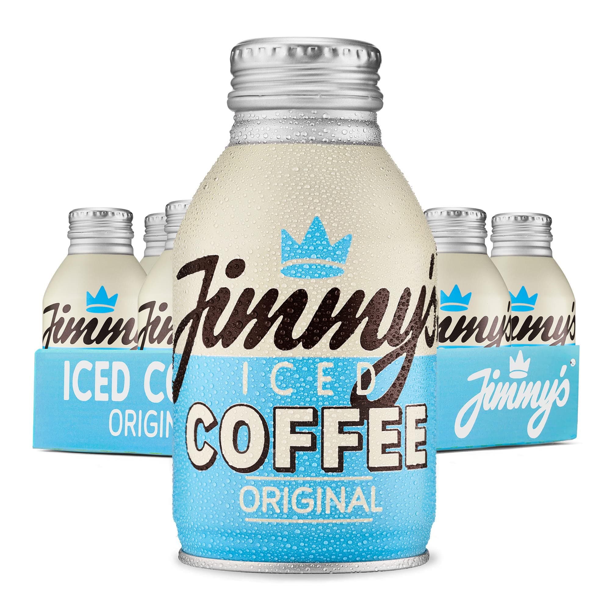 Iced Coffee Original BottleCan 12 x 275ml (Pack of 12) Refreshing Ready-to-drink Iced Latte Tins