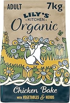 Organic Chicken Bake with Vegetable & Herb Adult Dry Dog Food - 7KG