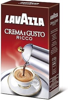 10x LAVAZZA CREMA E GUSTO GUSTO RICCO Italian Ground Coffe Espresso 250g