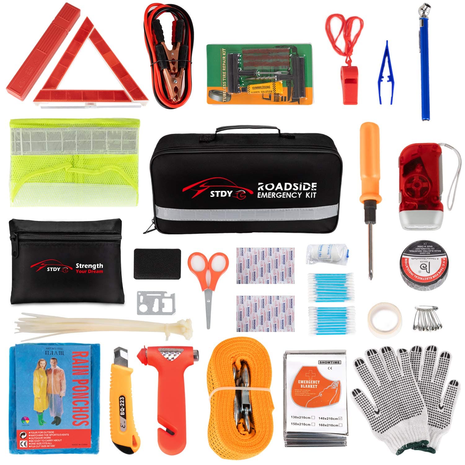 STDY Car Emergency Kit