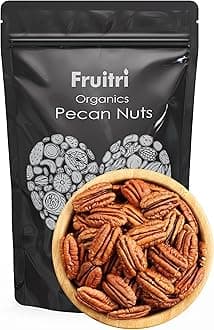 Fruitri Premium Jumbo Pecan Nuts - 400g of Fresh and Wholesome Pecans, Perfect dry fruits for Snacking and Baking.