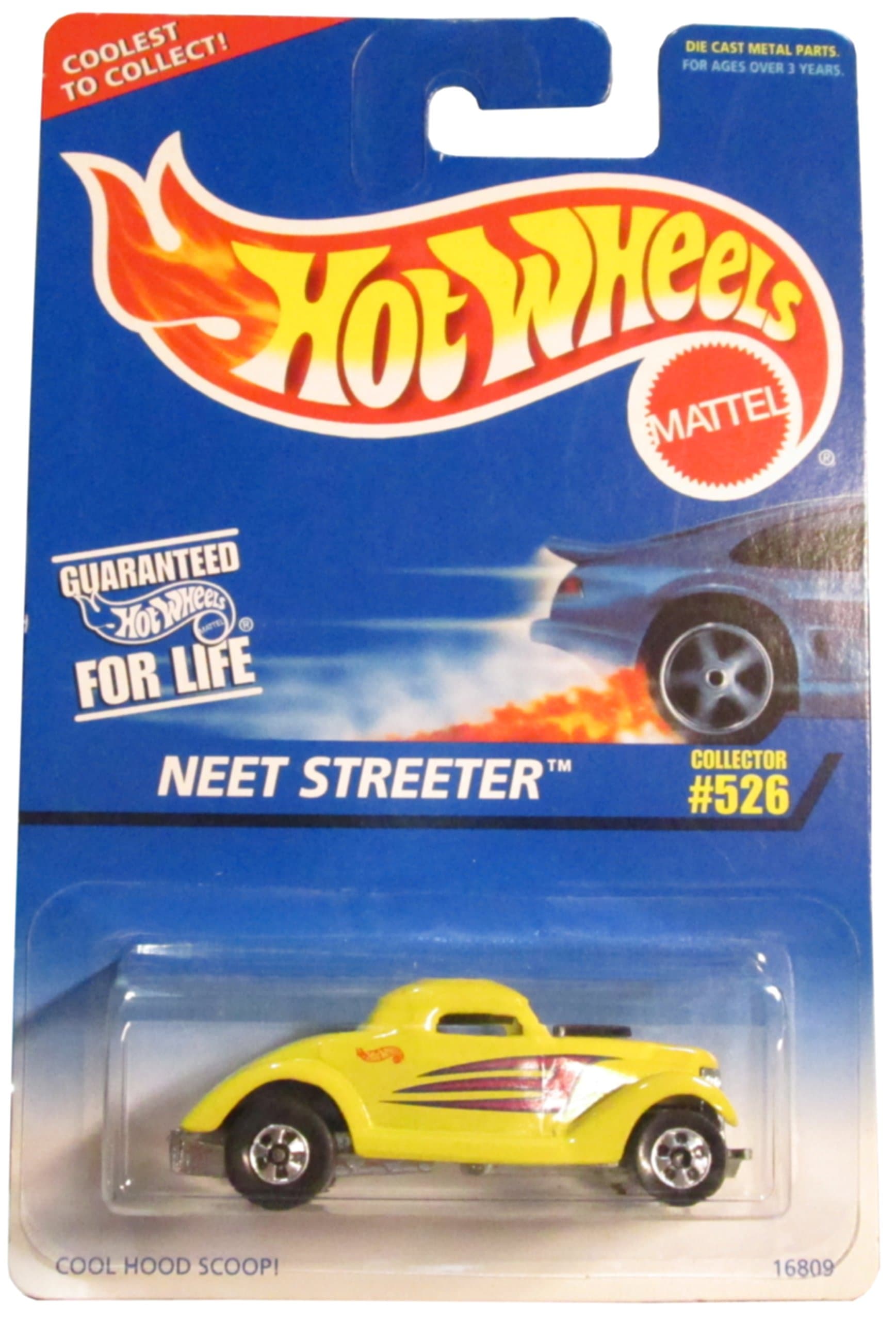 Hot Wheels #526 NEET Streeter Basic Wheels Medium HW Logo Condition Mattel 1:64 Scale