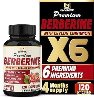 BMVINVOL Premium Berberine HCL 7600mg