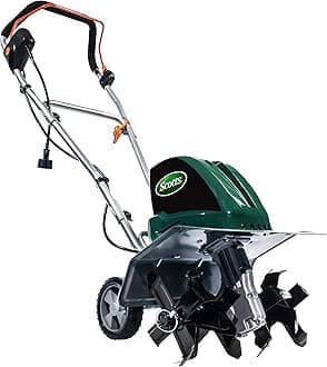 Outdoor Power Tools TC70135SS Garden Tiller, 16-Inch, 13.5-Amp, Green