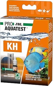 JBL Water Test Set, For fresh and saltwater aquariums and ponds, ProAquaTest KH Carbonate hardness
