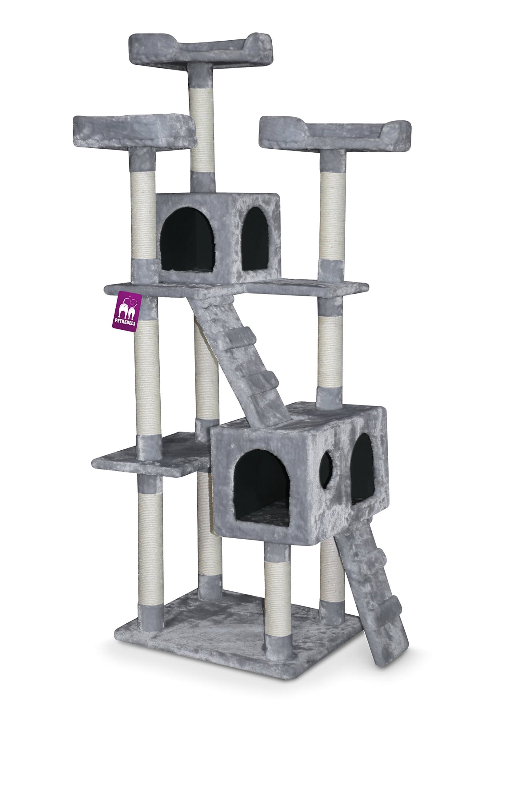Cat tree Cheap Bastards Chicago 175 light-grey