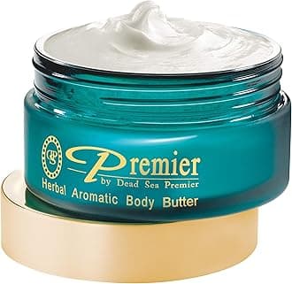 Aromatic Body Butter-Herbal, minerals, anti aging, firming, skin tone, age spots, Neck & Décolleté, Lightweight, and Long-Lasting Nourishmentl, silky, non tacky 5.95Fl.oz