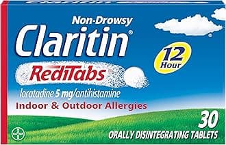 Non-Drowsy RediTabs Indoor & Outdoor Allergies 12 Hour Relief Tablets - 30 CT, 5mg.