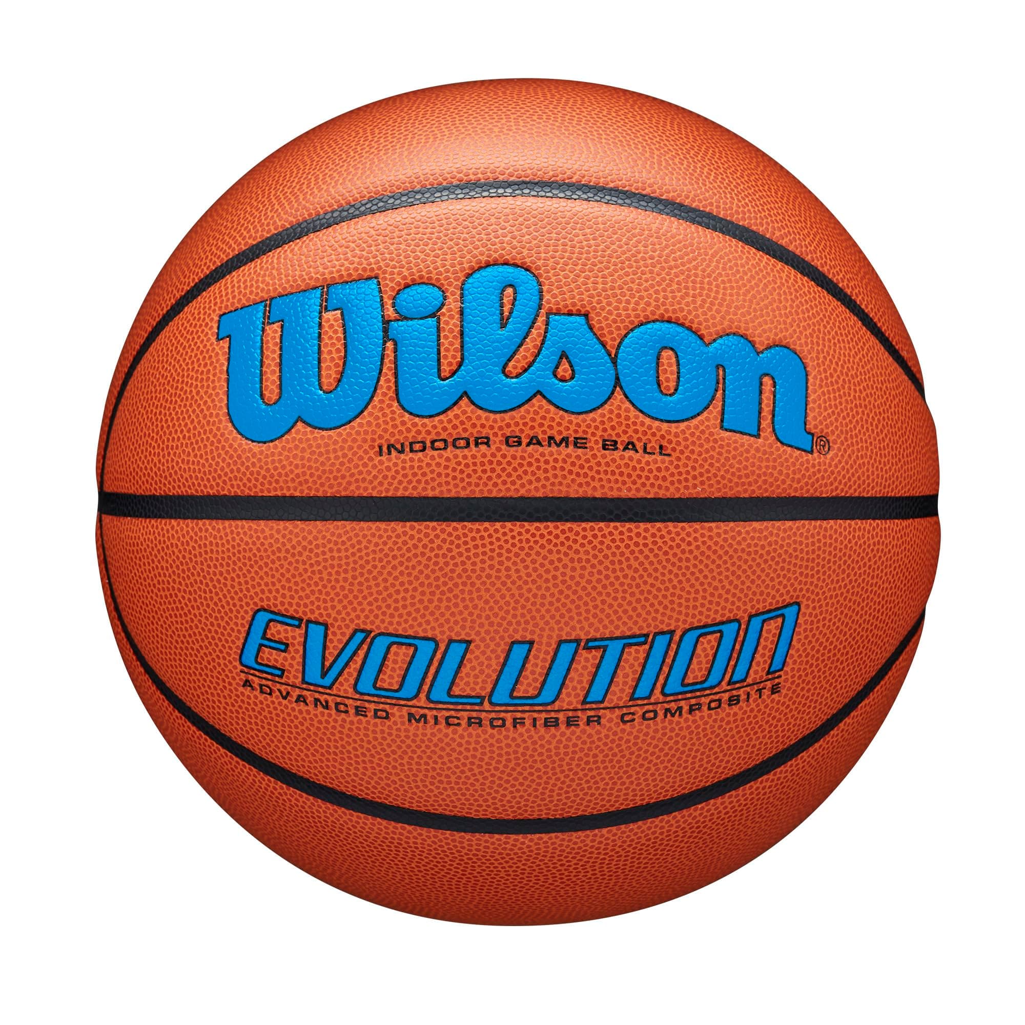 Wilson Sporting Goods Official, Size 29.5, Royal Wilson Evolution Indoor Game Basketball
