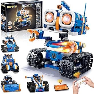 5in1 STEM Robot Building Kit, 560 PCS APP/Remote Control Mech RC Robotics for Kids Ages 8-12, Science Kit Coding Robots Toy Set, Birthday Gifts for Boys Age 8-14+