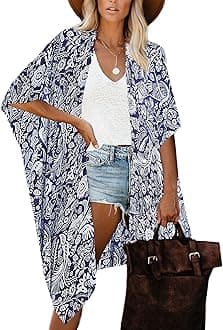 Moss Rose Women Summer Bikini Kimono Bathing Suit Cover Ups for Swimwear