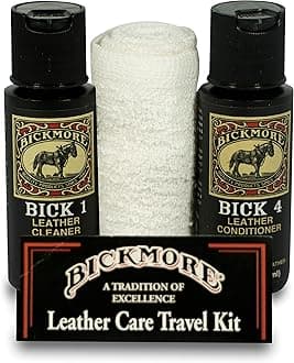 Bickmore Leather Shoe & Boot Travel Care Kit- Repairs, Polishes and Shines Leather Goods On The Run, Travel Kit, Travel Kit