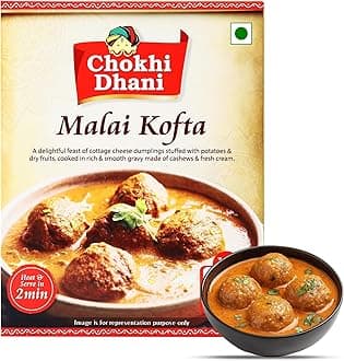 Chokhi Dhani Foods Ready To Eat Malai Kofta ,300 gm
