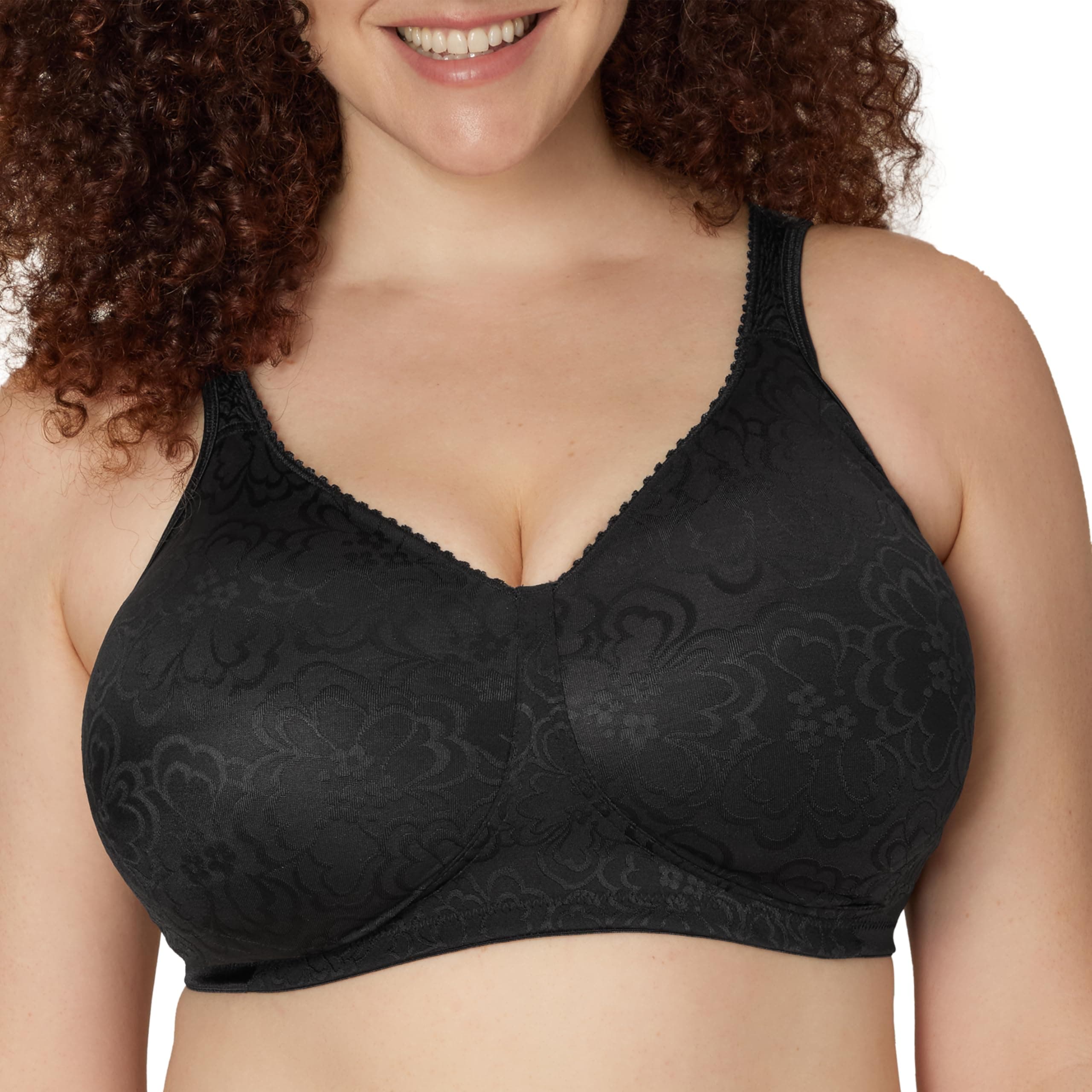 Playtex Women's Wireless Bra, 18 Hour Plus-Size Bras Available, Ultimate Lift, Moisture-Wicking, Single or 2-Pack