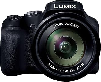 LUMIX FZ80D Point and Shoot Digital Camera 4K Photo/Video Recording with Power Optical Image Stabilizer, Vlogging Camera with 60X Optical Zoom & 20-1200mm Wide-Angle Lens - DC-FZ80D