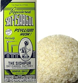 Sat-Isabgol (Psyllium husk)Natural Laxative - Great Remedy for Constipation, Diarrhoea & Weight Loss-200g