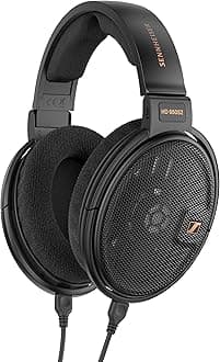 – HD 660S2 - Audiophile Open-Back Over Ear Headphones Wired with Deep Bass Extension and Refined Acoustic Performance for PC, Music, Gaming, Podcasts, Premium Black