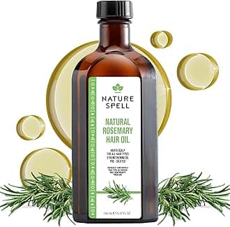 Nature Spell Rosemary Oil for Hair & Skin 150 ml – Rosemary Oil for Hair Grow...
