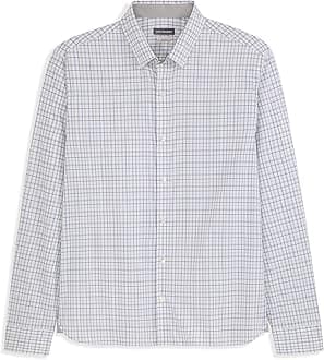 Van Heusen Men's Wrinkle Free Long Sleeve Button Down Shirt, Slim Fit, Comfortable Stretch Fabric