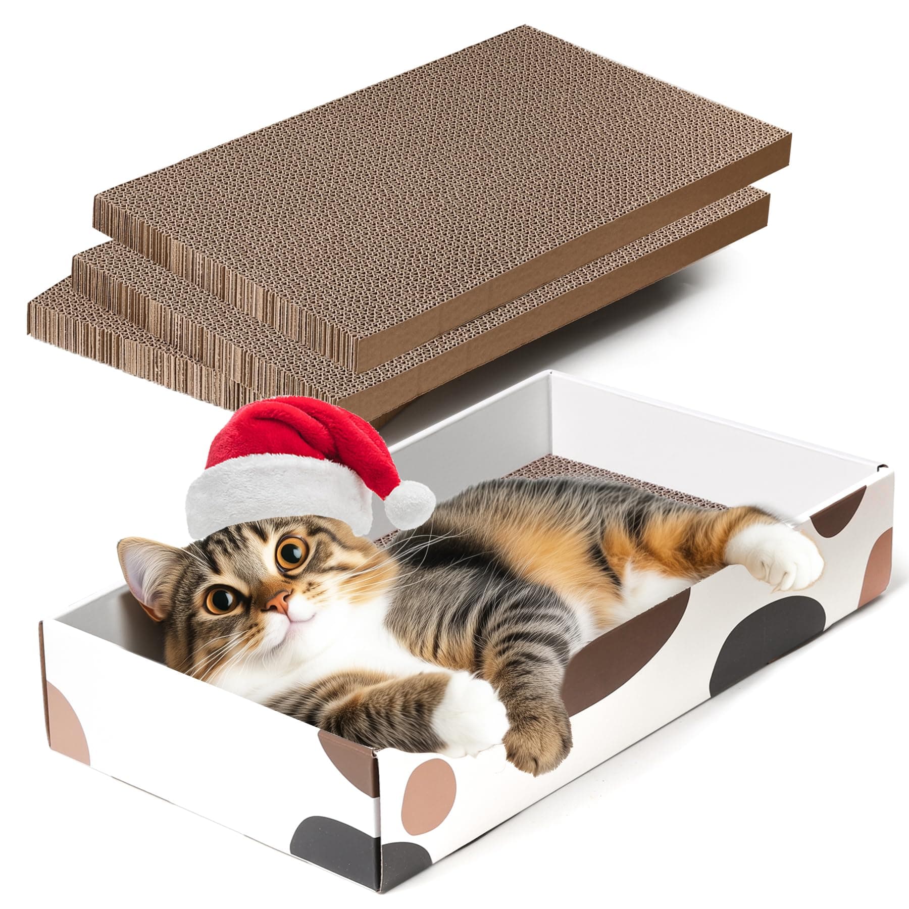 Refillable Scratching Box