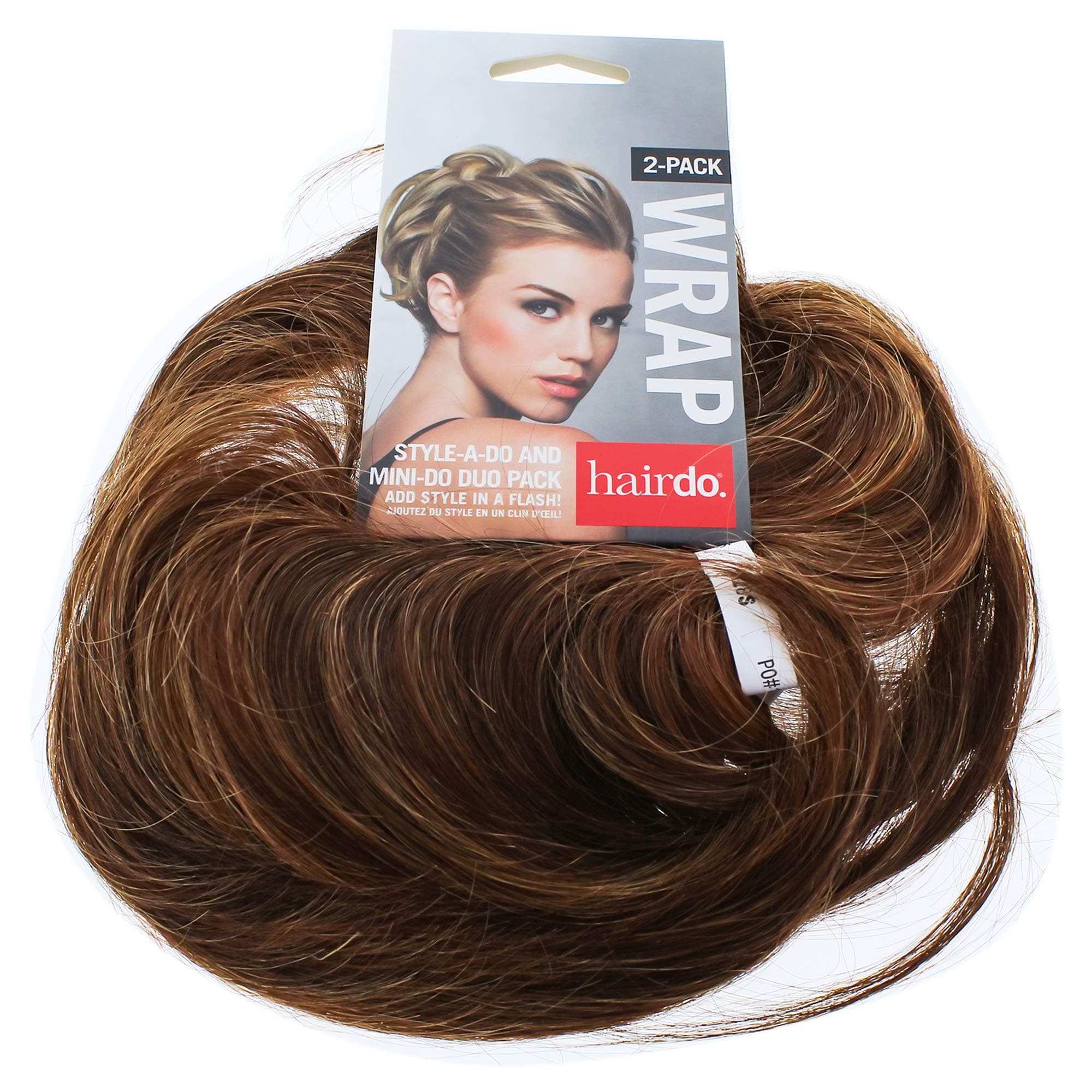 Style-A-Do And Mini-Do Duo Pack - R28S Glazed Fire Bright Red For Women 2 Pc Hair Wrap