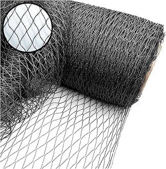 Extra Strong Woven Mesh Garden Netting Heavy Duty Anti Bird Pond Fruit, Pea Plant Protection Professional Grade. Various Sizes (2m Wide, 30m Long)