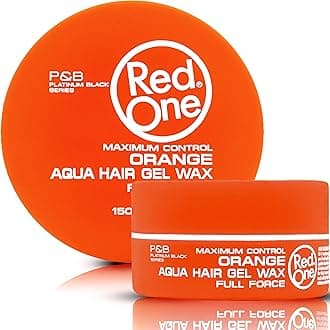 Hair Styling Wax Orange 150 ml | Edge Control | Ultra Hold | Gel Wax | Men & Women Hair Wax | Melon Scent | Maximum Control