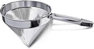 New Star FoodserviceChina Cap/Chinois Strainer, 18/8 Stainless Steel, 12-Inch, 3mm Coarse Perforations