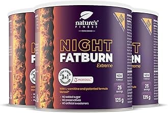Night Burn Extreme - Night Formula with Morosil (400 mg), L-Carnitine - Natural Valerian Sleep Aids for Adults - Vegan, Gluten Free