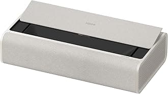 AURA Series UST Laser Projector, Dolby Vision, IMAX Enhanced, 1,000,000:1 Dynamic Contrast Ratio, 0.177:1 Throw Ratio, Harman Kardon, 2300 Lumens AURA 2 ATV White