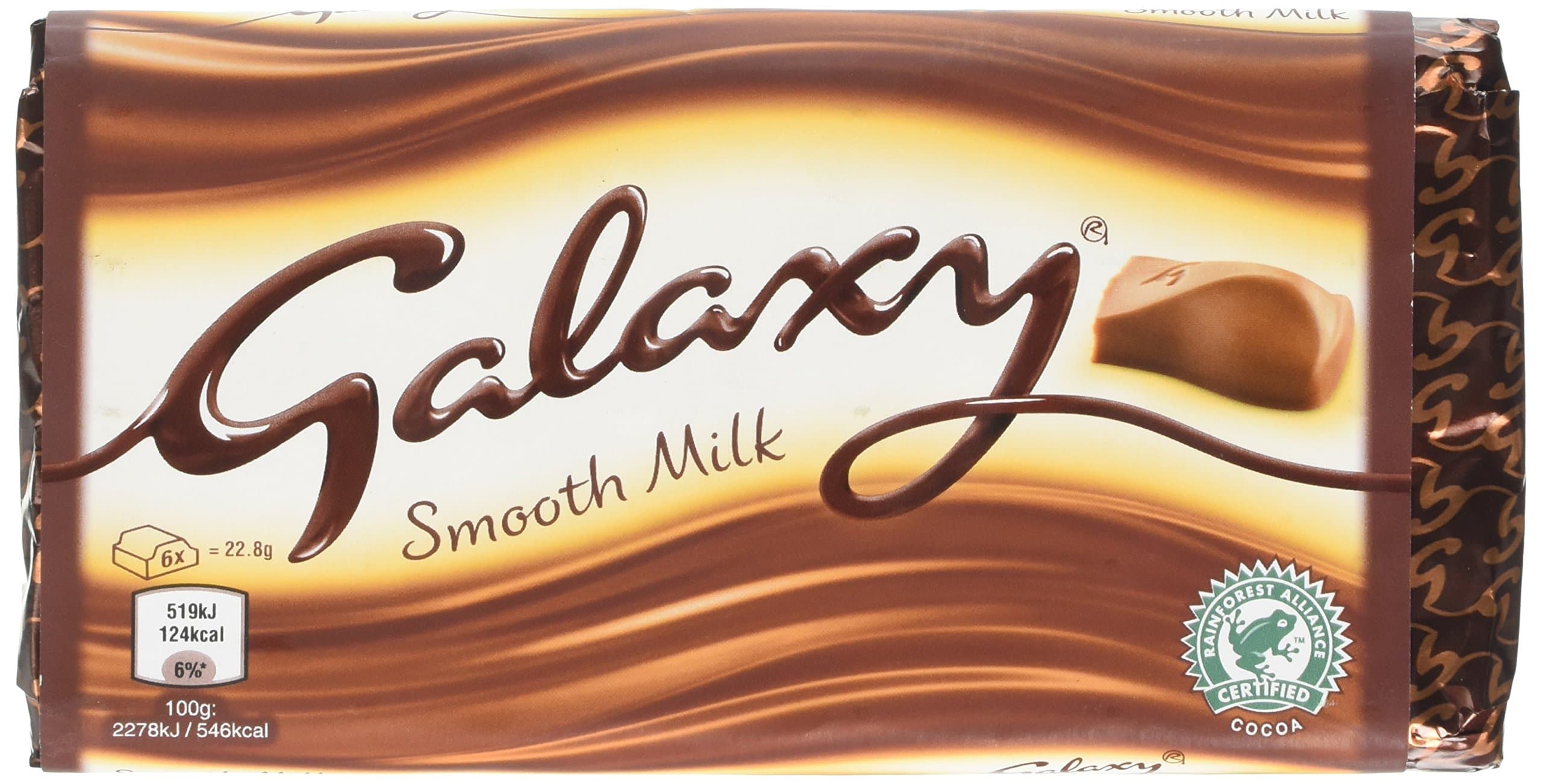 Galaxy Smooth Milk Chocolate, 114g