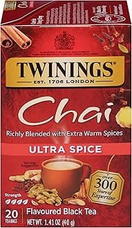 of London Ultra Spice Chai Tea Bags, 20 Count
