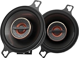 REF3022CFX 3.5" 75W Reference Series Coaxial Car Speakers With Edge-driven Textile Tweeter, Pair